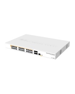 Коммутатор Mikrotik CRS328 24P 4S RM 1o