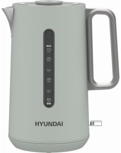 Чайник электрический HYK S9999 1 7 л зеленый Hyundai
