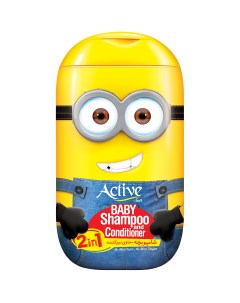 Детский шампунь и кондиционер 2в1 ИРАН Minions 280 мл Active