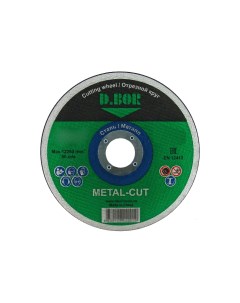 Отрезной диск по металлу METAL CUT A46T BF F41 125x1 6x22 23 F41 MC 125 16 22 D.bor