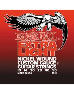 Струны для электрогитары 2220 11 48 Ernie ball