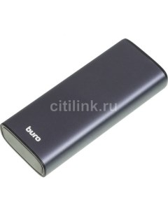 Внешний аккумулятор Power Bank RB 10000 QC 10000мAч антрацитовый Buro