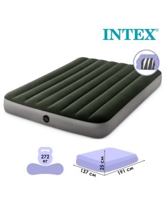 Надувной матрас Dura beam full 64108 191x137x25 см Intex