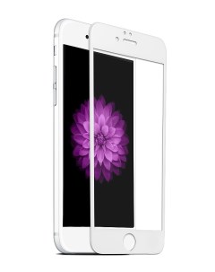 Защитное стекло FullScreen для Apple iPhone 7 iPhone 8 SE 2020 white Белый Olmio