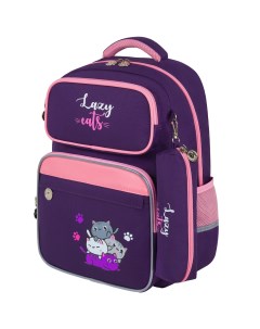 Рюкзак школьный Complete Cat pile 272056 для девочки в школу для подростков Юнландия