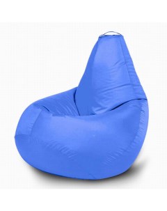 Кресло мешок груша XXL Миди оксфорд голубая лаванда Nobrand
