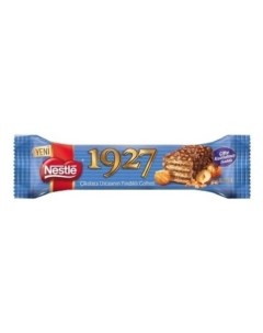 Батончик 1927 шоколадный с вафлей и фундуком 31 г Nestle