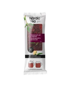 Ягодный напиток Черная смородина с мелиссой замороженный 50 г Nordic tea