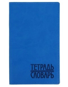 Тетрадь словарь 48л Вивелла ярко синяя В915 Бриз