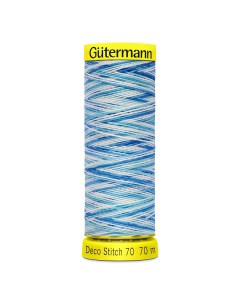 04 Нить Deco Stitch 70 70 м мультиколо для декоративной отстрочки 702161 9954 Gutermann