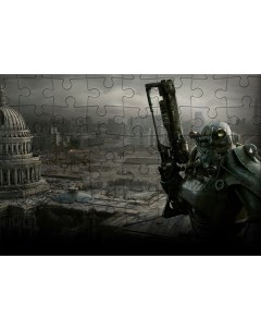 Пазл Картонный Fallout 3 252 элементов Бруталити