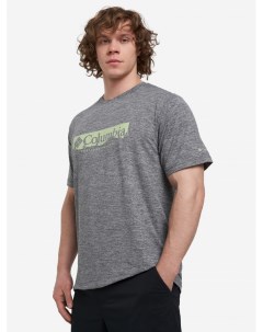 Футболка мужская Kwick Hike Graphic Ss Tee Серый Columbia