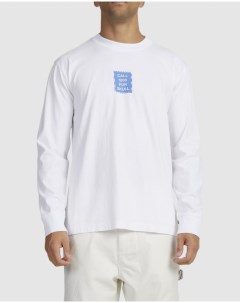 Лонгслив Call Ls Tee White Rvca