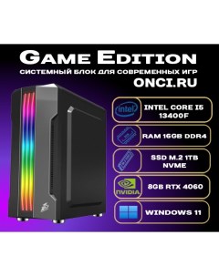 Системный блок Intel i5 13400F 16Gb DDR4 SSD 1Tb 8Gb Gef RTX 4060 Onci.ru