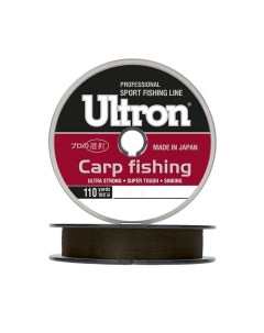 Монофильная леска для рыбалки Carp Fishing 5 0 18 4 100 5 dark Ultron
