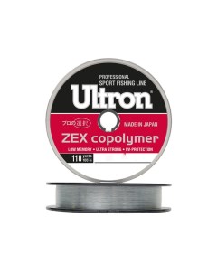Монофильная леска для рыбалки Zex Copolymer 1 0 35 15 1 clear 1 Ultron