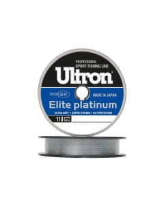 Монофильная леска для рыбалки Elite Platinum 5 0 16 3 1 5 silver 5 штук Ultron