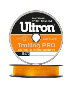Монофильная леска для рыбалки Trolling PRO 25 0 5 25 25 f orange Ultron