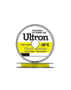 Монофильная леска для рыбалки Fluo Winter 3 0 16 3 1 50 3 Ultron