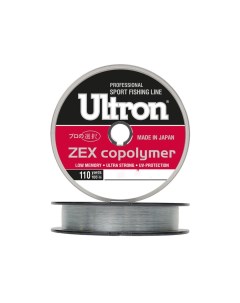 Монофильная леска для рыбалки Zex Copolymer 5 0 25 7 5 5 clear 5 Ultron