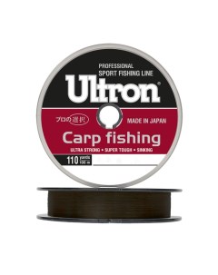 Монофильная леска для рыбалки Carp Fishing 1 0 33 12 300 1 dark Ultron