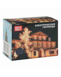 Гирлянда Reason Бахрома для улицы 600 х 50 см 100 лампочек Deco welt