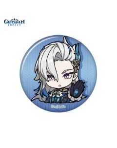 Значок Chibi Expressions Character Can Badge Neuvillette GEN987 Genshin impact