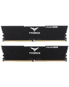 Модуль памяти DDR5 64GB 2 32GB FLBD564G5600HC36BDC01 T Force Vulcan PC5 44800 5600MHz CL36 1 30V Bla Team group