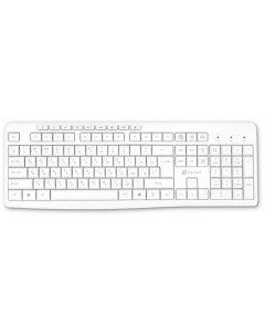 Клавиатура Оклик K225W белый USB беспроводная Multimedia 1875235 Oklick