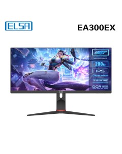 30 Монитор EA300EX Black 200Hz 2560x1080 IPS Elsa