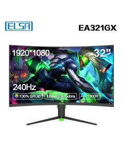 32 Монитор EA321GX Black 240Hz 1920x1080 VA Elsa