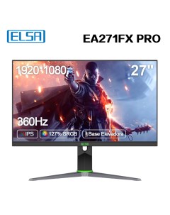 27 Монитор EA271FX_Pro Black 360Hz 1920x1080 IPS Elsa