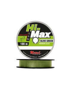 Монофильная леска для рыбалки Hi Max Olive Green 3 0 35 13 3 Momoi