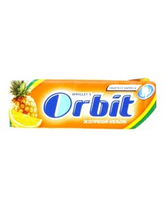 Жевательная резинка Экзотический апельсин 13 6 г Orbit