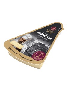Сыр твердый Parmesan выдержанный 40 150 г Карлов двор