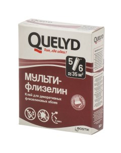 Клей для флизелиновых обоев Мульти Флизелин 180 г 50035109 Quelyd