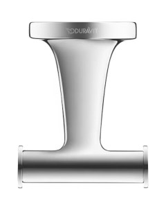 Крючок двойной Starck T хром Duravit