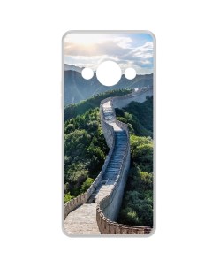 Чехол накладка Clear Case Китай Великая Стена для Xiaomi Poco C61 Krutoff