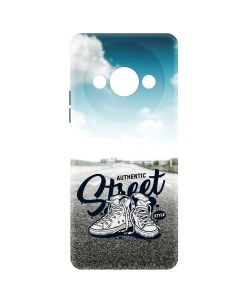 Чехол накладка Soft Case Кроссовки мужские Уличный стиль для Xiaomi Poco C61 Krutoff
