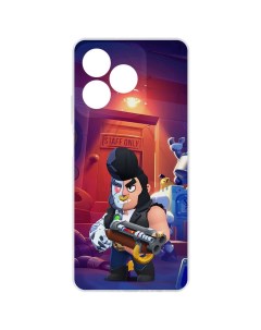 Чехол накладка Clear Case Brawl Stars Б 800 для Realme C61 Krutoff