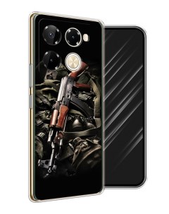 Чехол на Infinix Note 40 Pro 5G Note 40 Pro Plus Автомат Awog