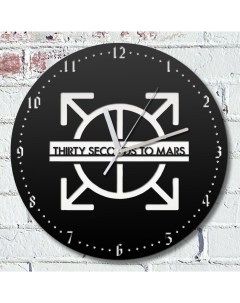 Настенные часы музыка 30 Seconds to Mars 2024 Бруталити