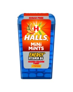 Драже Mini Mints Mango Orange Twist манго апельсин 12 5 г Halls