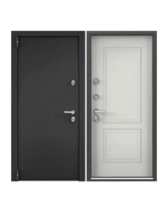 Дверь входная Torex для дома металлическая Village advanced 950х2050 левый серый Torex стальные двери