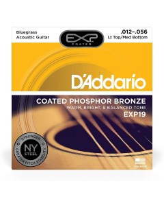 Струны для акустической гитары DAddario EXP19 D`addario