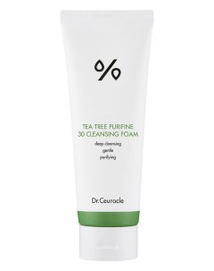 Пенка для умывания с чайным деревом Tea tree 3urifine 30 Cleansing Foam 150ml Dr.ceuracle