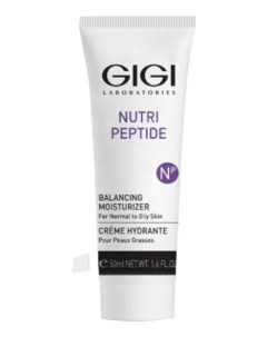 Пептидный балансирующий крем для жирной кожи лица Nutri Peptide Balancing Moisturizer Крем 50мл Gigi