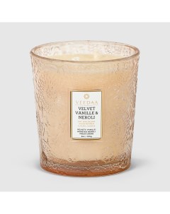 Свеча ароматическая velvet vanille & neroli в стекле Veedaa