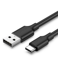 Кабель USB USB Type C быстрая зарядка 3А 50 см черный US287 60115 Ugreen