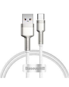 Кабель USB USB Type C 6А 1 м белый Cafule Series CAKF000102 Baseus